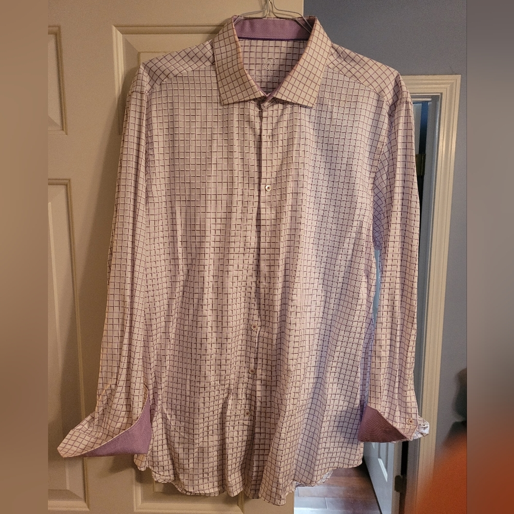 Bugatchi mens dress shirt